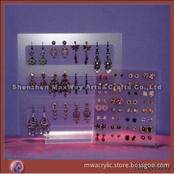 Clear Acrylc/Lucite Jewelry/Earring Holder/Display Rack